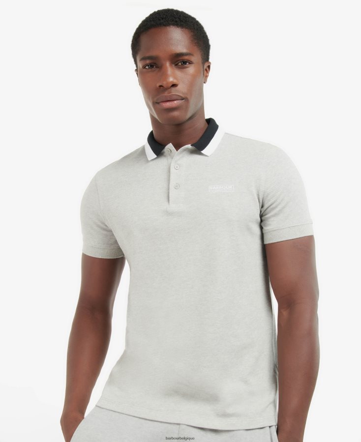 vêtements Barbour polo ampère gris clair Hommes T2L6ZP689