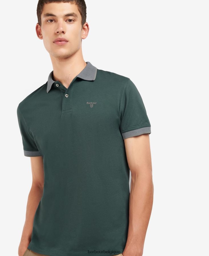 vêtements Barbour polo cornsay pignons verts Hommes T2L6ZP562