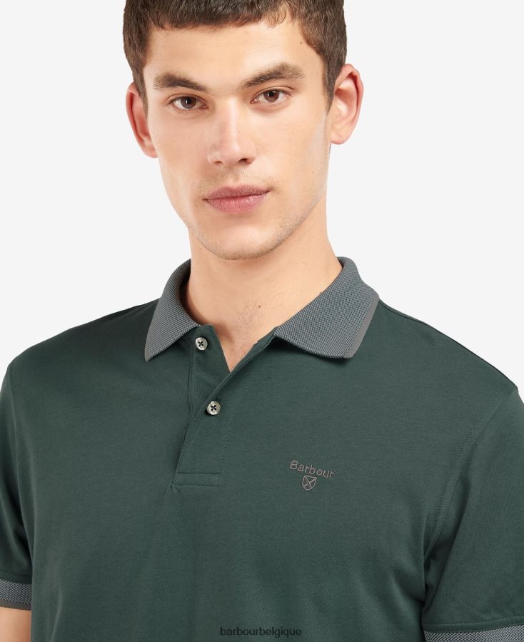 vêtements Barbour polo cornsay pignons verts Hommes T2L6ZP562