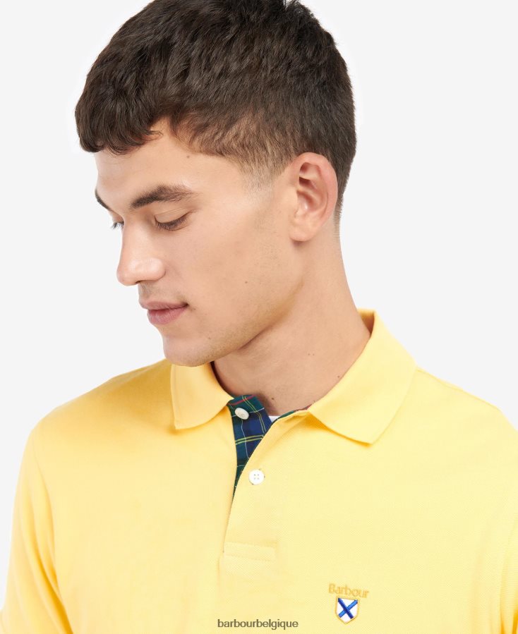vêtements Barbour polo de la société marine Hommes T2L6ZP709