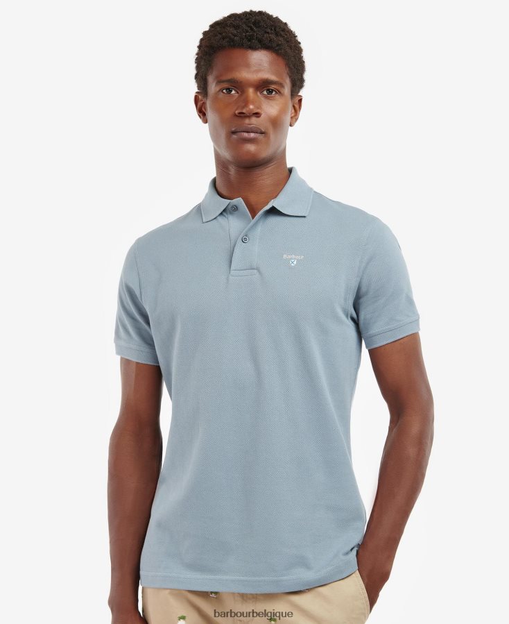 vêtements Barbour polo de sport brume Hommes T2L6ZP717