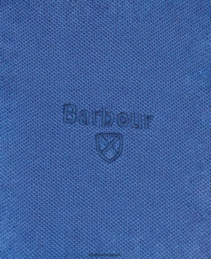 vêtements Barbour polo de sport délavé ciel Hommes T2L6ZP564