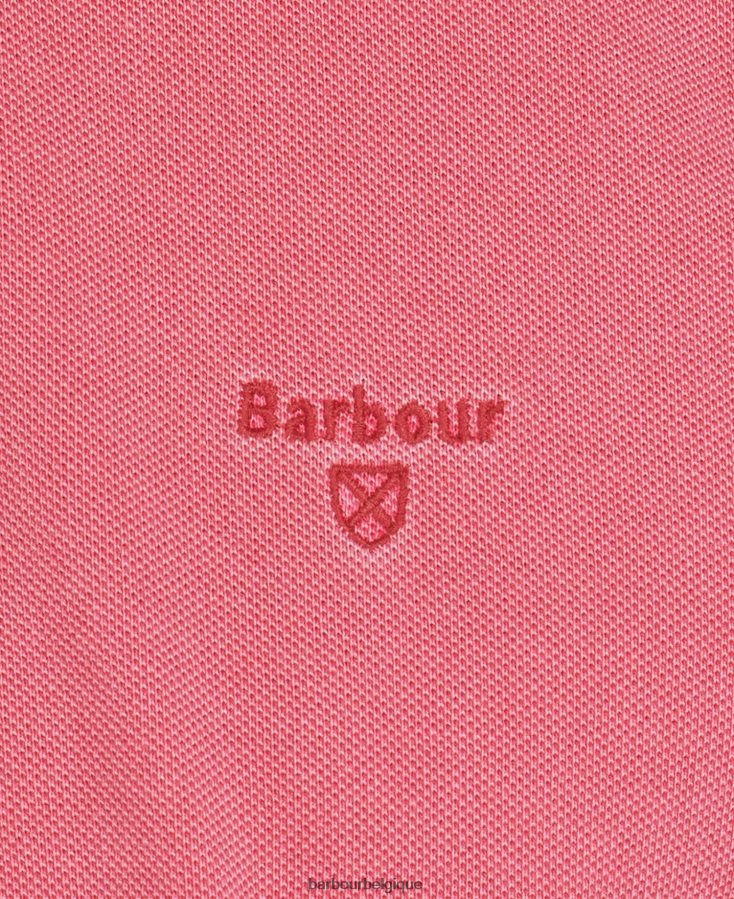 vêtements Barbour polo de sport délavé ciel Hommes T2L6ZP609