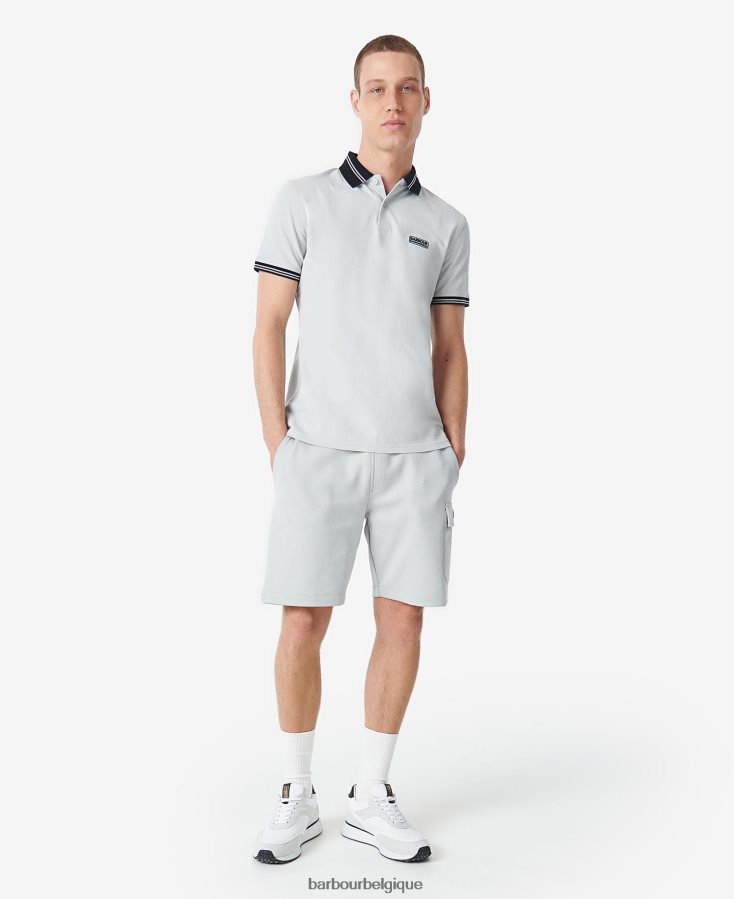 vêtements Barbour polo de traqueur bleu délavé Hommes T2L6ZP643