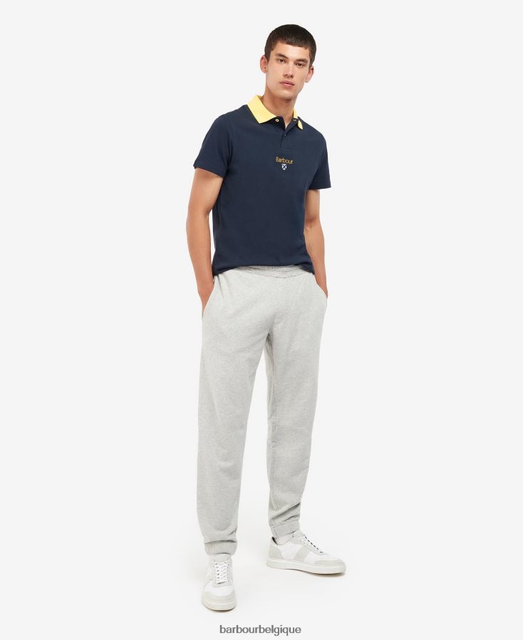 vêtements Barbour polo des fondateurs marine classique Hommes T2L6ZP630