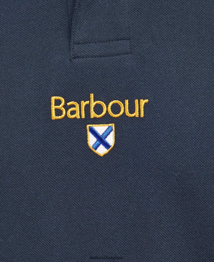 vêtements Barbour polo des fondateurs marine classique Hommes T2L6ZP630