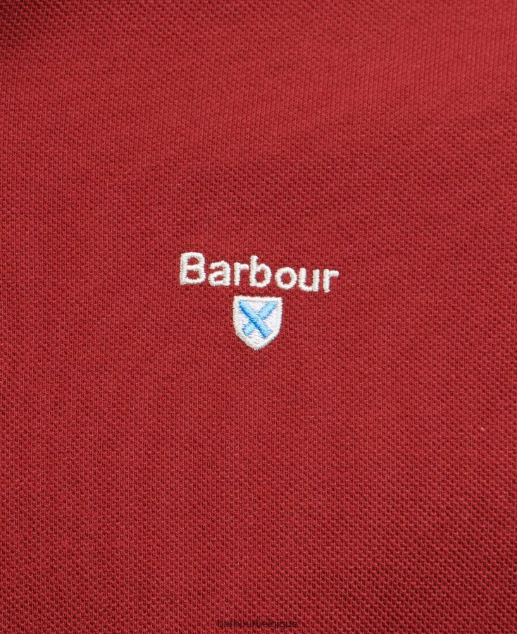 vêtements Barbour polo en piqué tartan forcer le bleu Hommes T2L6ZP560