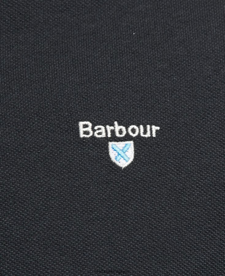 vêtements Barbour polo en piqué tartan grès Hommes T2L6ZP573