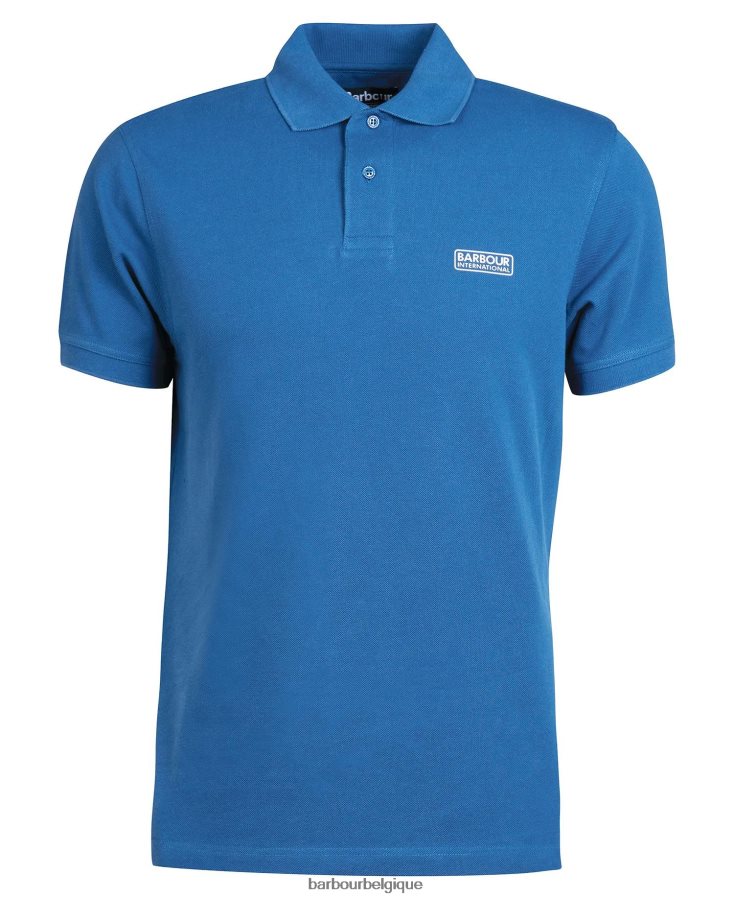 vêtements Barbour polo essentiel international loup des bois Hommes T2L6ZP732