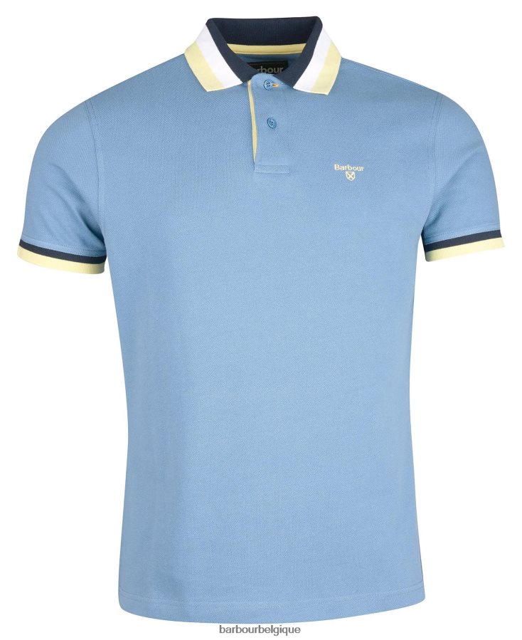 vêtements Barbour polo finkle menthe poussiéreuse Hommes T2L6ZP628