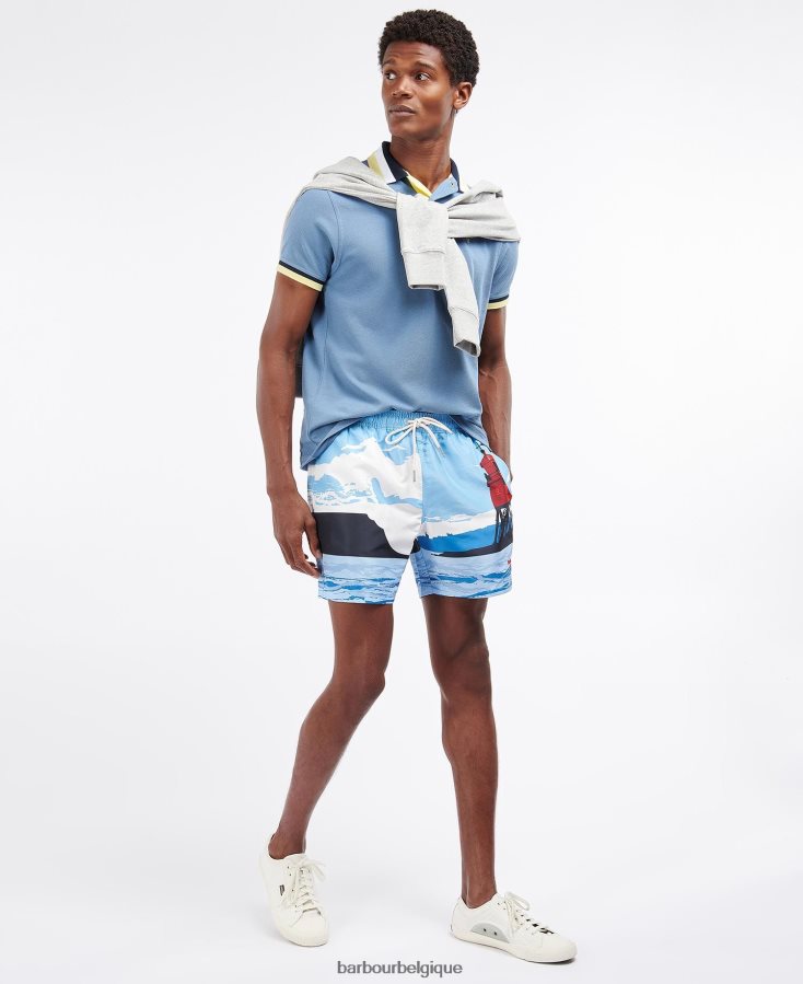 vêtements Barbour polo finkle menthe poussiéreuse Hommes T2L6ZP628