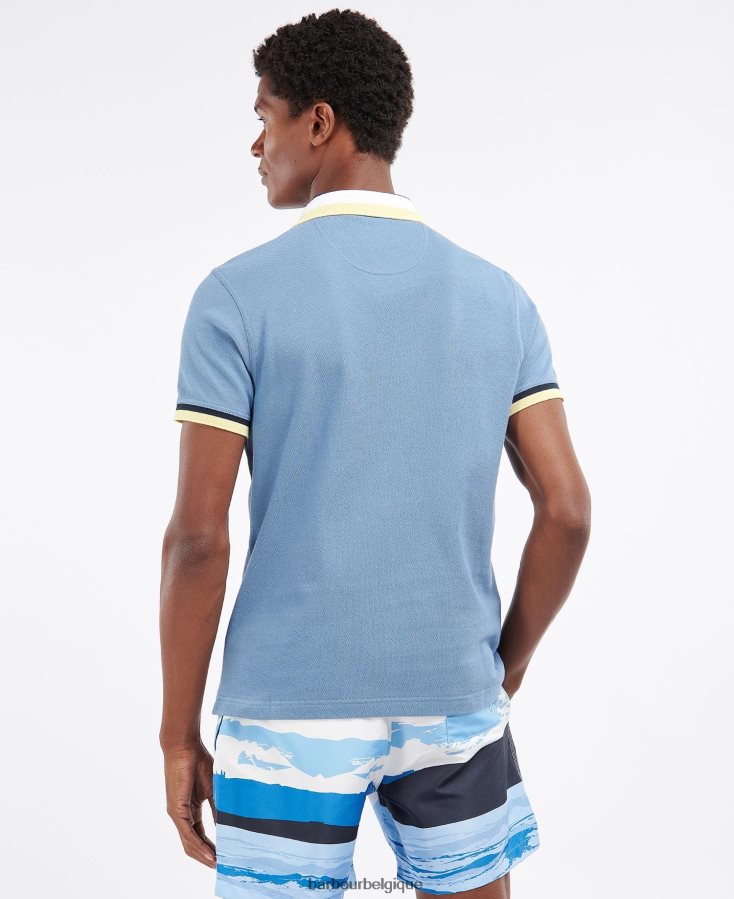 vêtements Barbour polo finkle menthe poussiéreuse Hommes T2L6ZP628