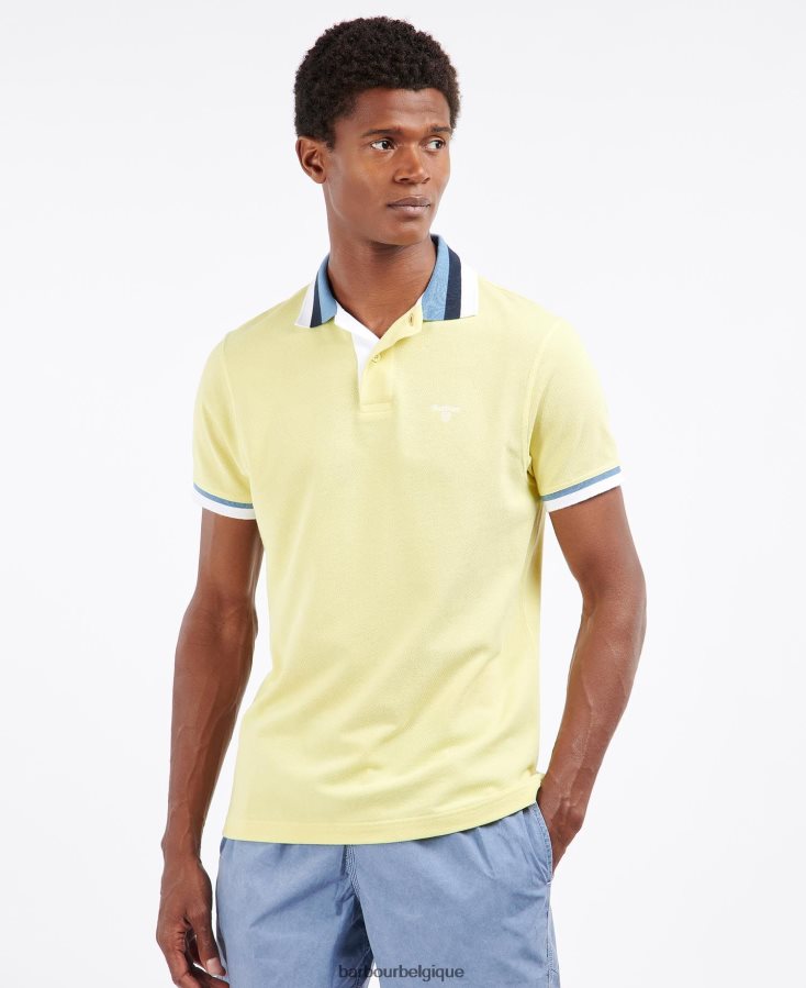 vêtements Barbour polo finkle menthe poussiéreuse Hommes T2L6ZP672