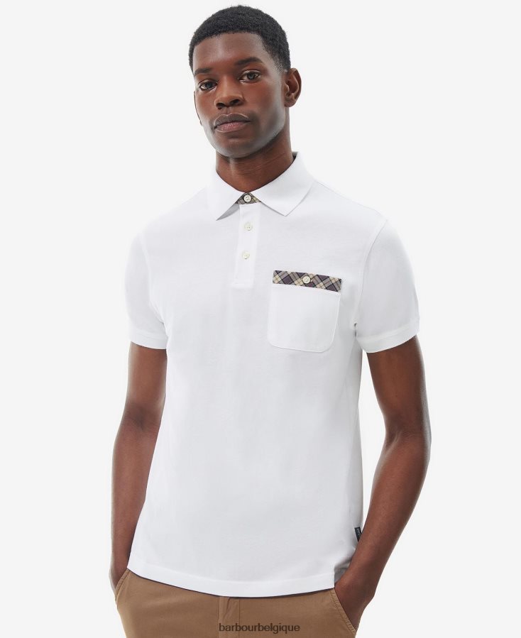 vêtements Barbour polo hérissé tige de maïs Hommes T2L6ZP597