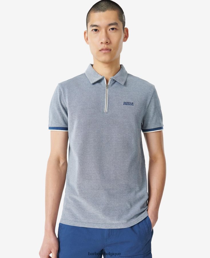 vêtements Barbour polo hack jean foncé Hommes T2L6ZP674