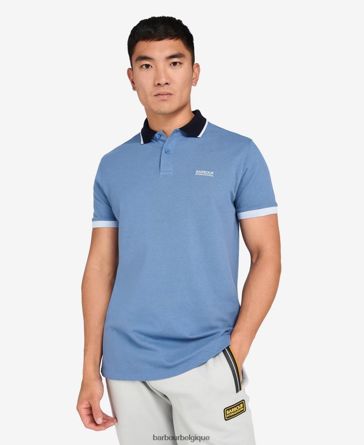 vêtements Barbour polo howall blanc classique Hommes T2L6ZP661