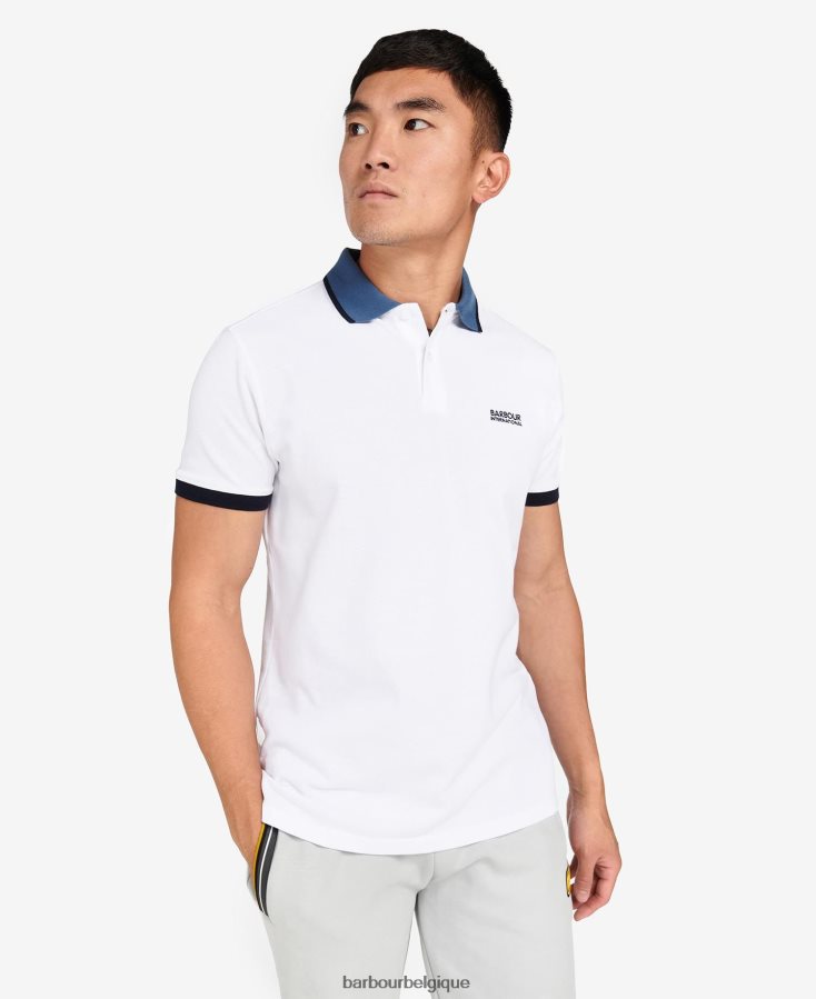 vêtements Barbour polo howall horizon bleu Hommes T2L6ZP586