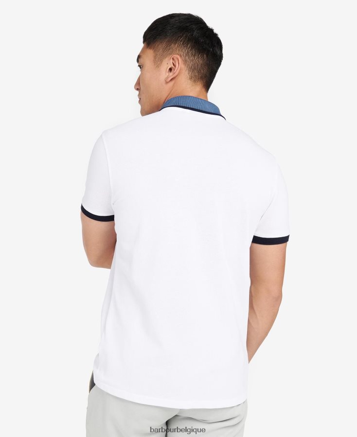 vêtements Barbour polo howall horizon bleu Hommes T2L6ZP586