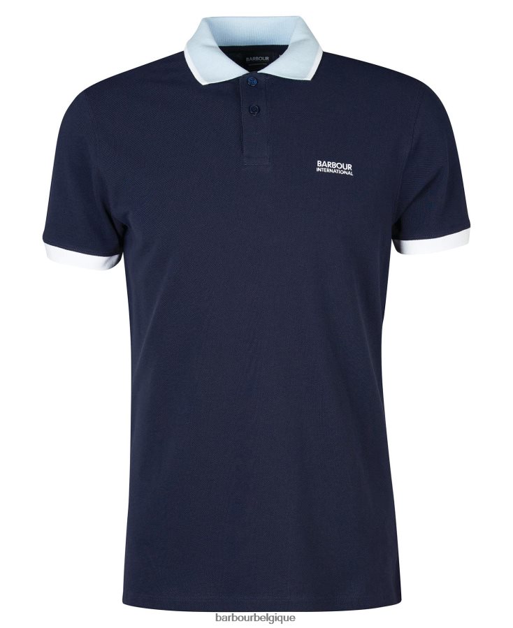 vêtements Barbour polo howall horizon bleu Hommes T2L6ZP660