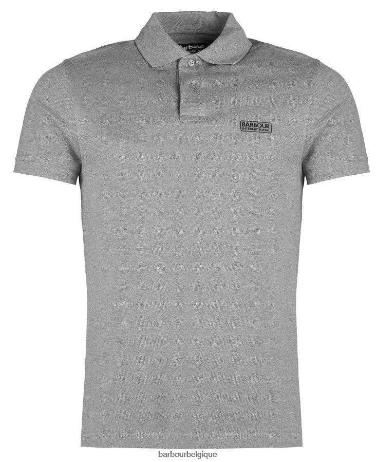 vêtements Barbour polo international essentiel international noir Hommes T2L6ZP633