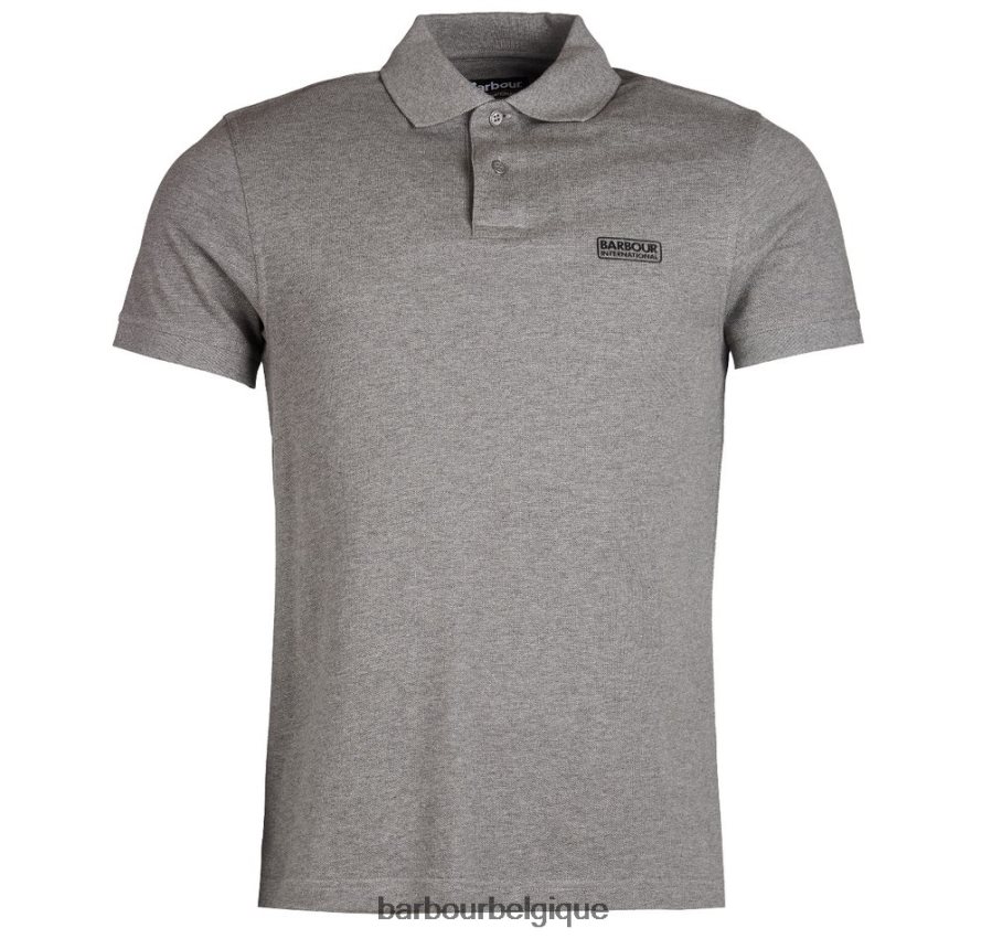 vêtements Barbour polo international essentiel international noir Hommes T2L6ZP633