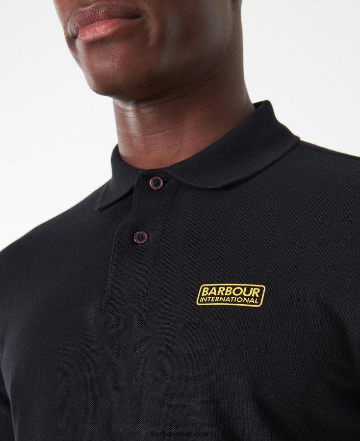 vêtements Barbour polo international manches longues marine internationale Hommes T2L6ZP662