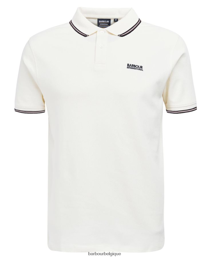 vêtements Barbour polo à liseré cavalier olive d\'archives Hommes T2L6ZP594