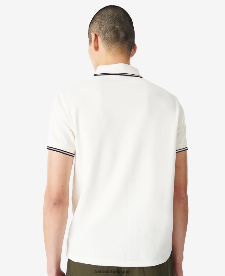 vêtements Barbour polo à liseré cavalier olive d\'archives Hommes T2L6ZP594