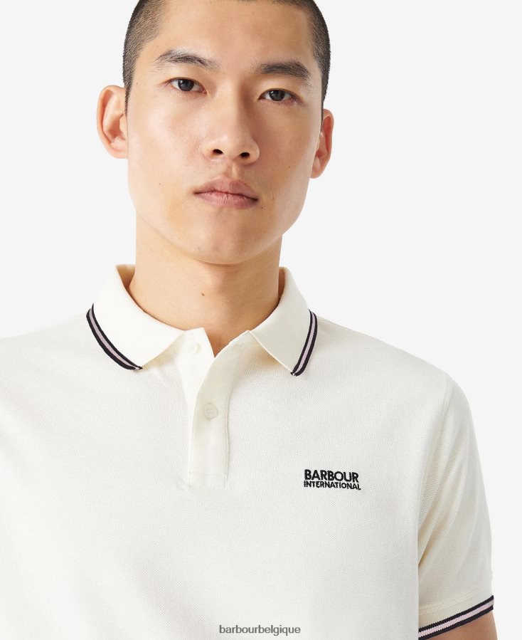 vêtements Barbour polo à liseré cavalier olive d\'archives Hommes T2L6ZP594