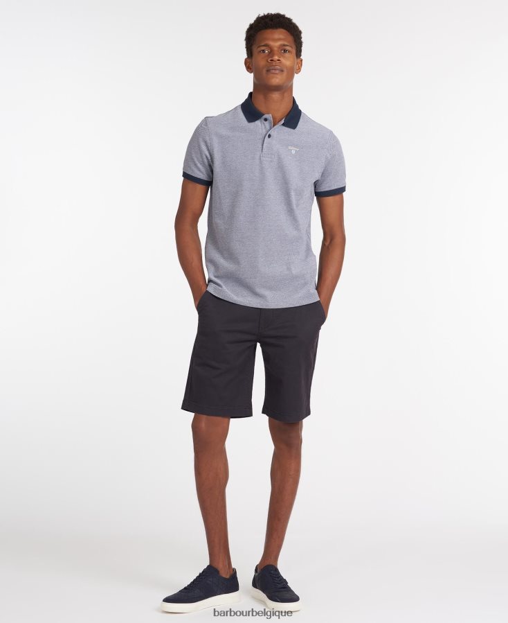 vêtements Barbour polo mélange de sports olive foncé Hommes T2L6ZP555