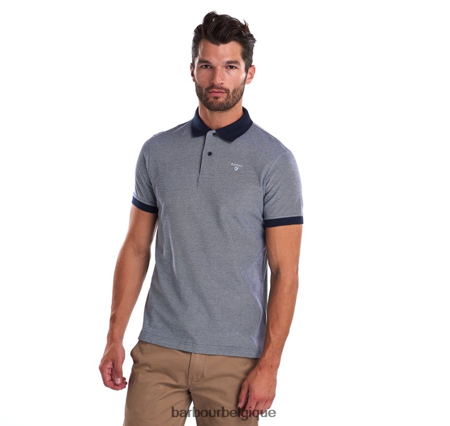 vêtements Barbour polo mélange de sports olive foncé Hommes T2L6ZP555