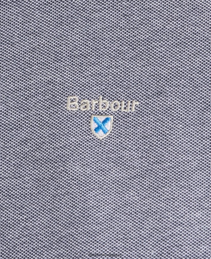 vêtements Barbour polo mélange de sports olive foncé Hommes T2L6ZP555