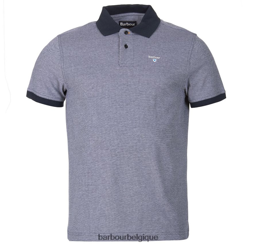 vêtements Barbour polo mélange de sports olive foncé Hommes T2L6ZP555