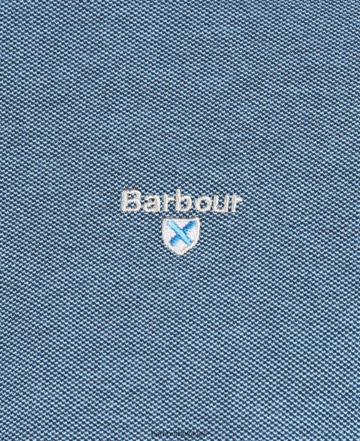 vêtements Barbour polo mélange de sports olive foncé Hommes T2L6ZP591