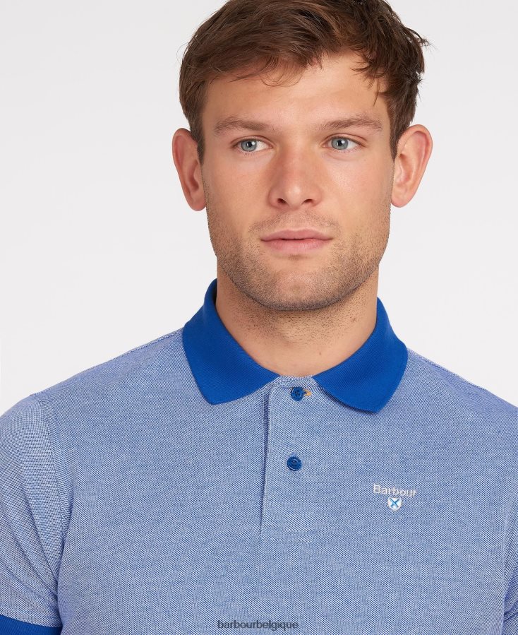 vêtements Barbour polo mélange de sports olive foncé Hommes T2L6ZP608