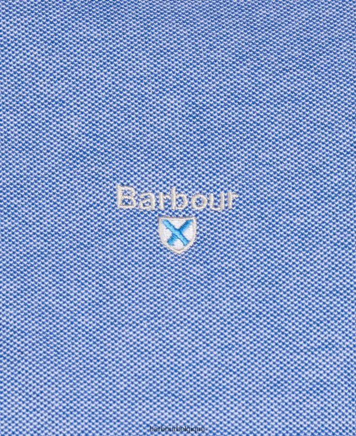 vêtements Barbour polo mélange de sports olive foncé Hommes T2L6ZP608