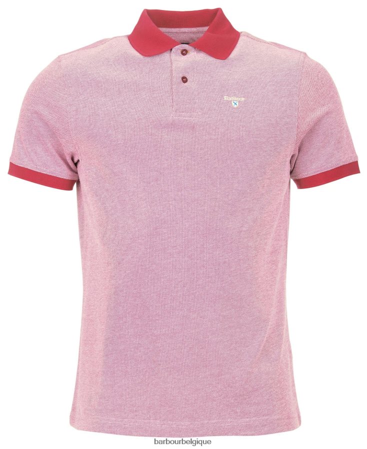 vêtements Barbour polo mélange de sports olive foncé Hommes T2L6ZP617