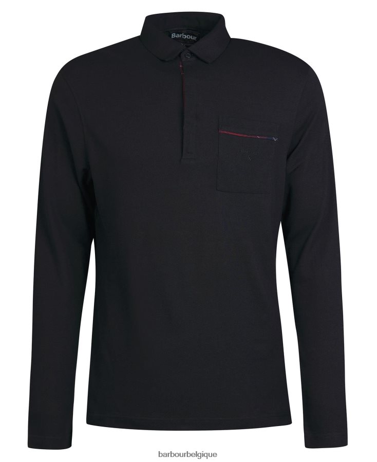 vêtements Barbour polo à manches longues adie dk bordeaux Hommes T2L6ZP678