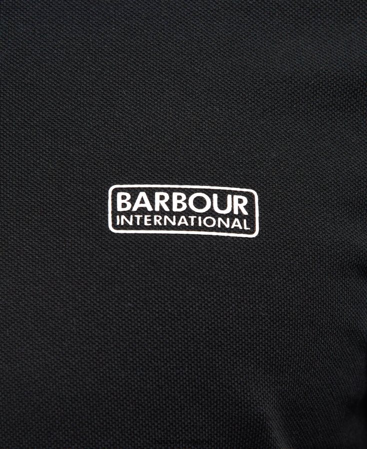 vêtements Barbour polo à manches longues adisham blanc Hommes T2L6ZP681