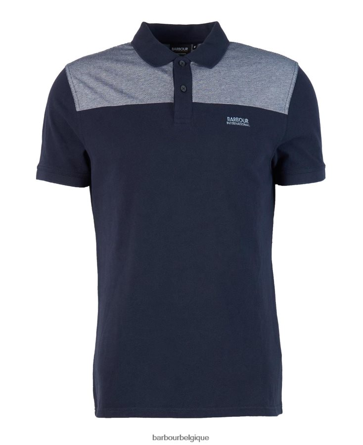 vêtements Barbour polo morse ciel de nuit Hommes T2L6ZP700