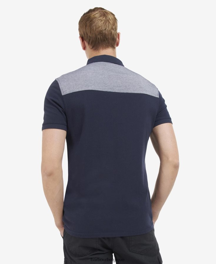 vêtements Barbour polo morse ciel de nuit Hommes T2L6ZP700