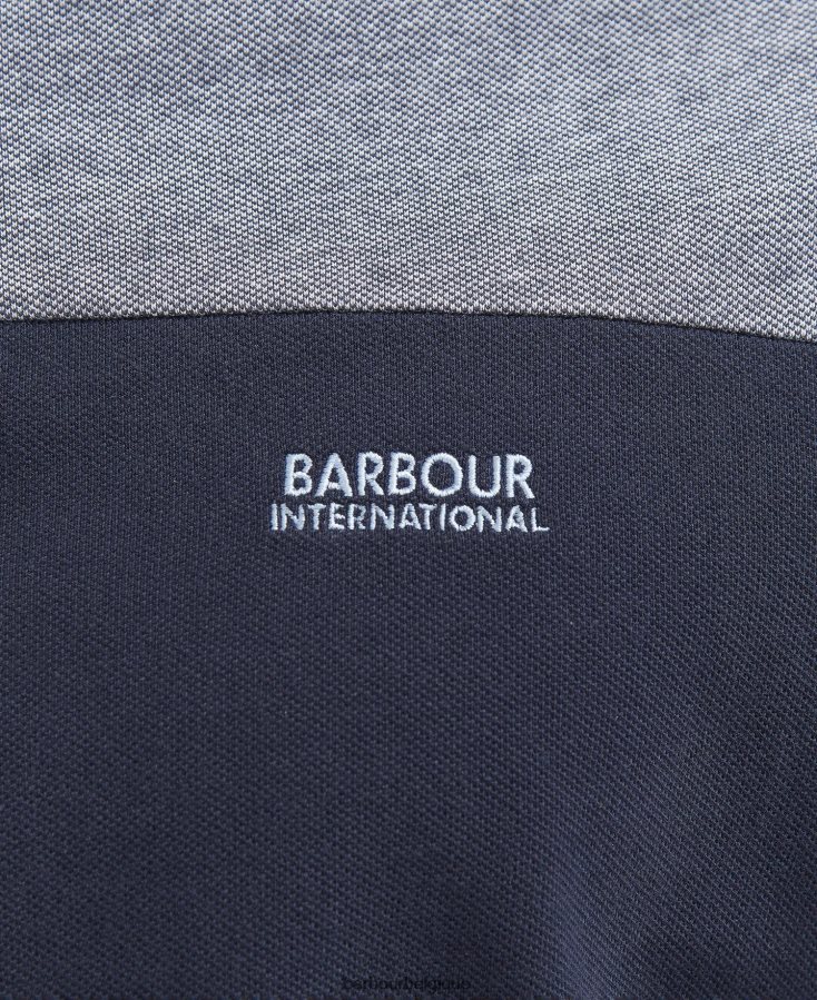 vêtements Barbour polo morse ciel de nuit Hommes T2L6ZP700