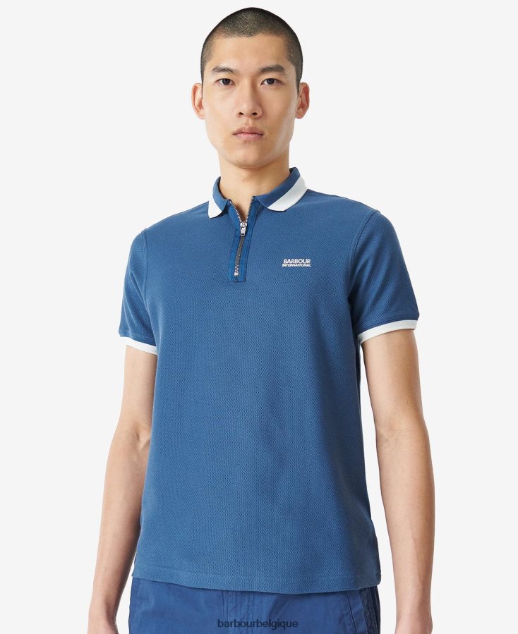 vêtements Barbour polo richmond jean foncé Hommes T2L6ZP566