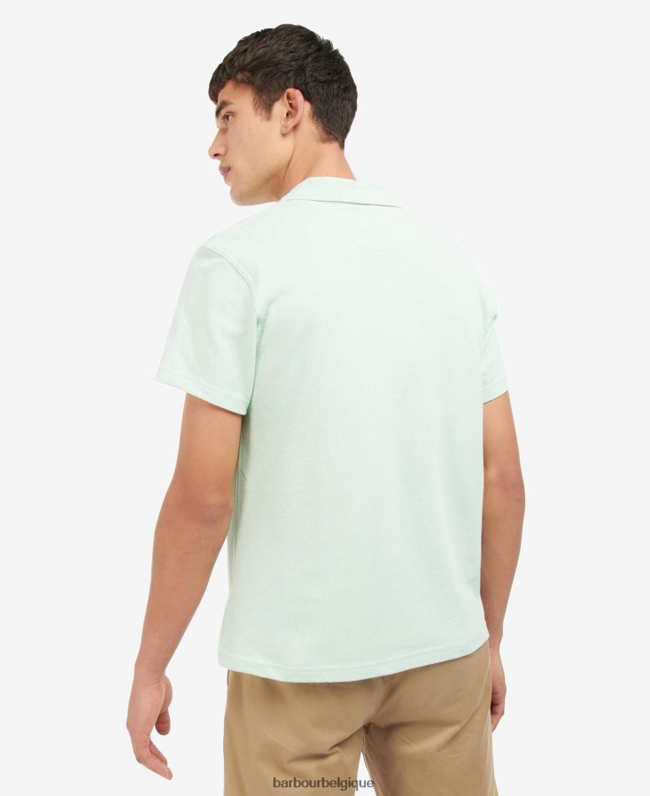 vêtements Barbour polo ryde menthe poussiéreuse Hommes T2L6ZP697