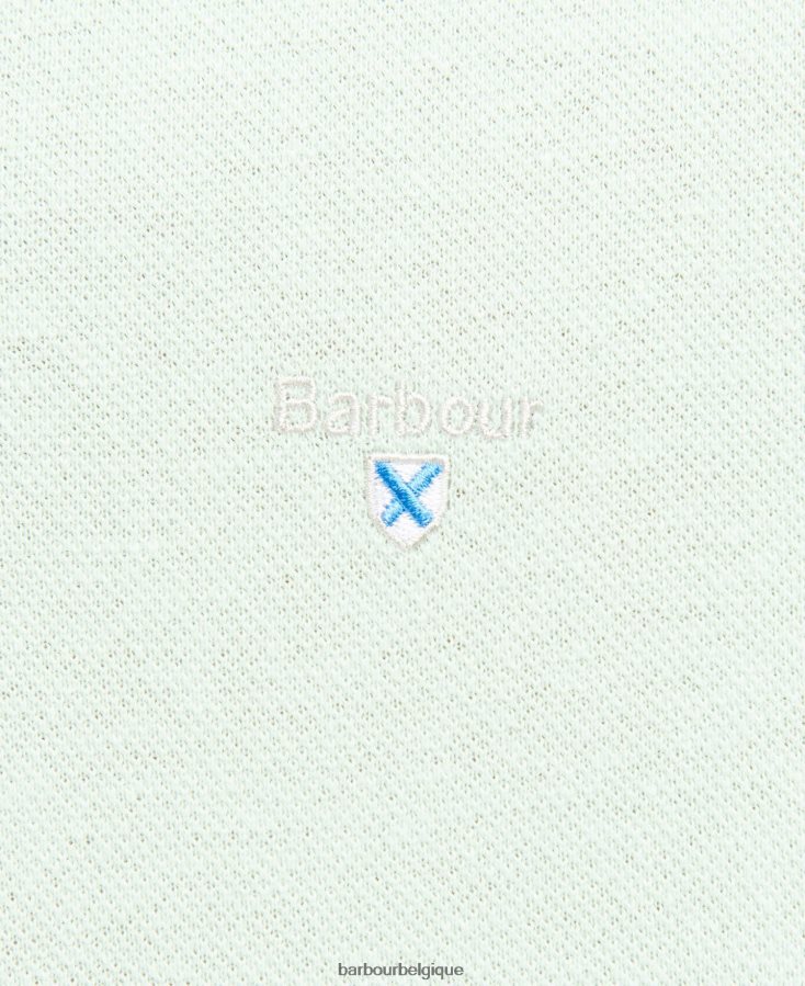 vêtements Barbour polo ryde menthe poussiéreuse Hommes T2L6ZP697