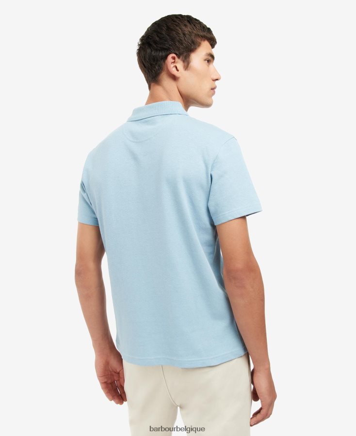 vêtements Barbour polo ryde menthe poussiéreuse Hommes T2L6ZP715