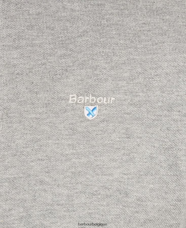 vêtements Barbour polo tartan piqué noir/moderne Hommes T2L6ZP587