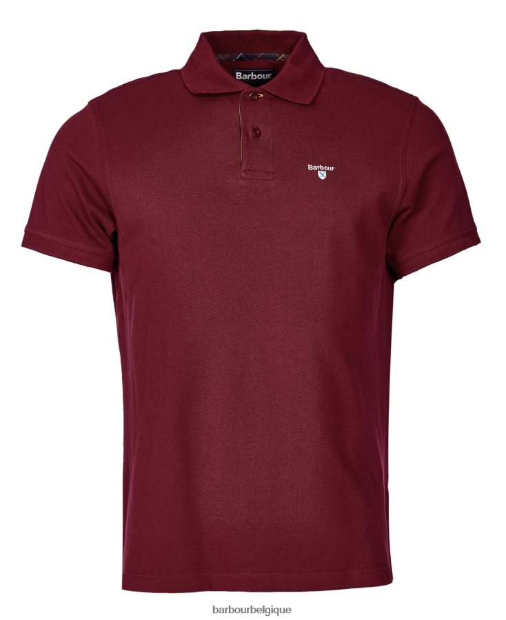 vêtements Barbour polo tartan piqué spray de surf Hommes T2L6ZP542