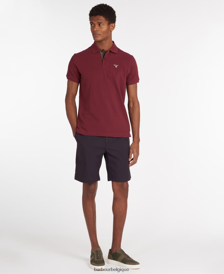 vêtements Barbour polo tartan piqué spray de surf Hommes T2L6ZP542