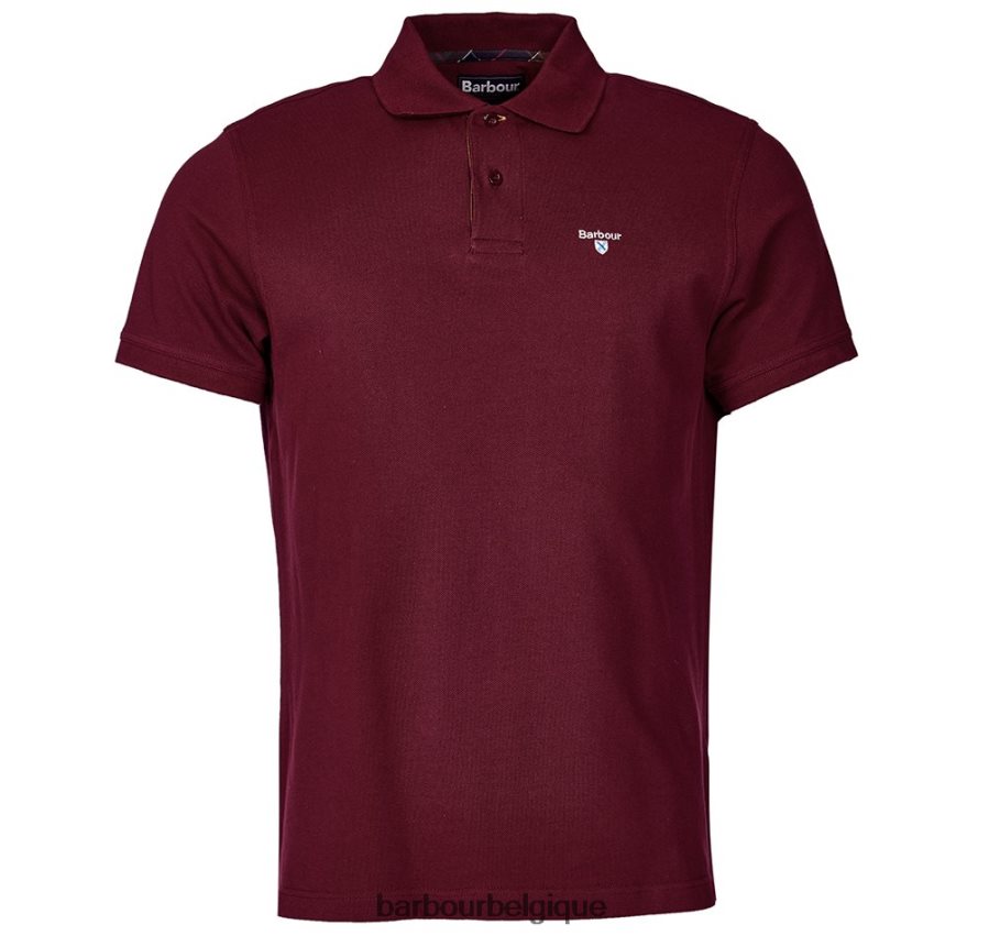 vêtements Barbour polo tartan piqué spray de surf Hommes T2L6ZP542